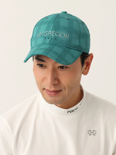 McGREGOR GOLF(マックレガー ゴルフ) |【メンズ・ウィメンズ共通】ロゴチェックキャップ