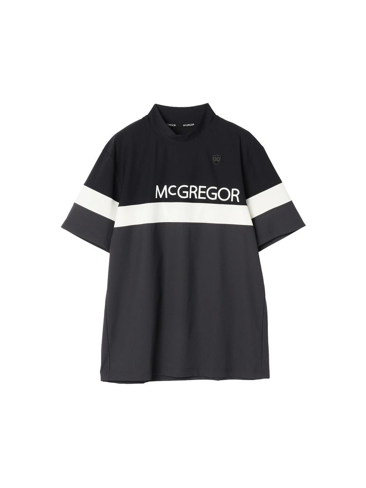 McGREGOR GOLF(マックレガー ゴルフ) |ハーフスリーブバイカラーモックネックT