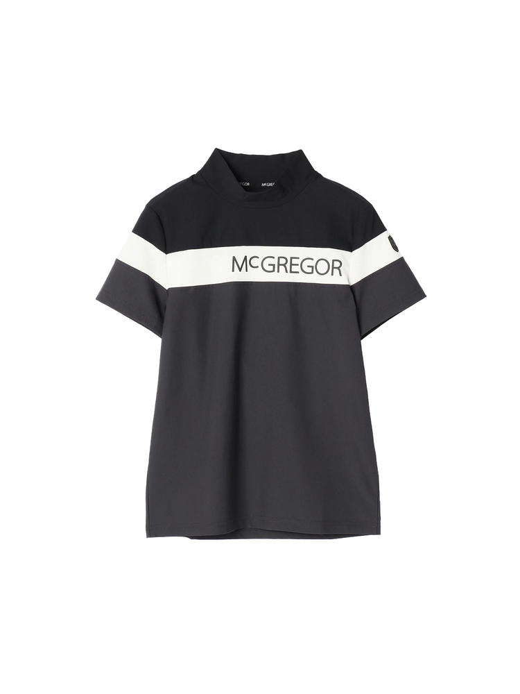 McGREGOR GOLF(マックレガー ゴルフ) |ハーフスリーブバイカラーモックネックT