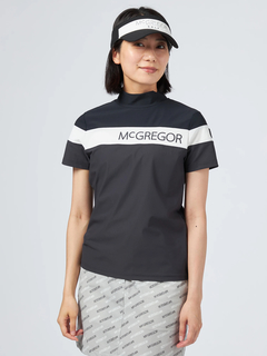 McGREGOR GOLF(マックレガー ゴルフ) |ハーフスリーブバイカラーモックネックT