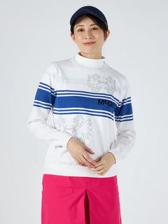 【大人気◎】PAUL&JOE オーバルネックジップニット フランス製 ウール 2 212OJ-KN02 ALPAKA CREW-NECK SWEATER セーター ニット 長袖