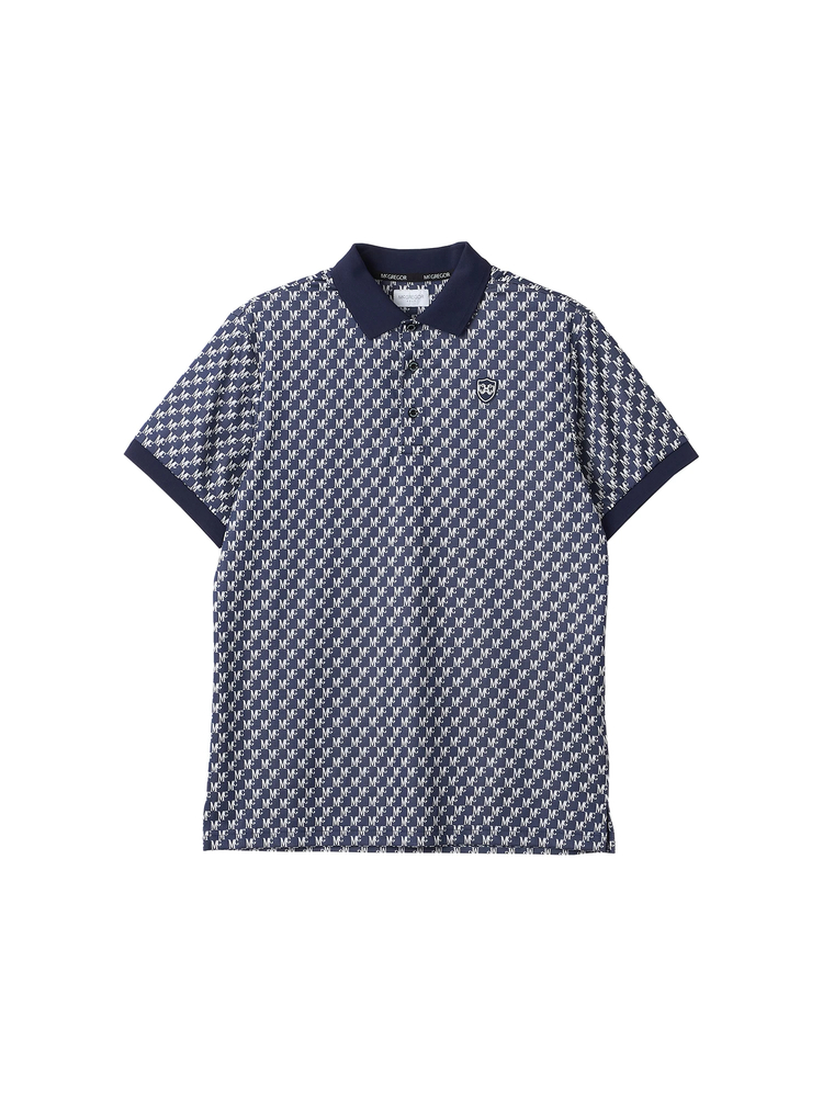 McGREGOR GOLF(マックレガー ゴルフ) |【吸水速乾】斜めロゴジャカードポロ