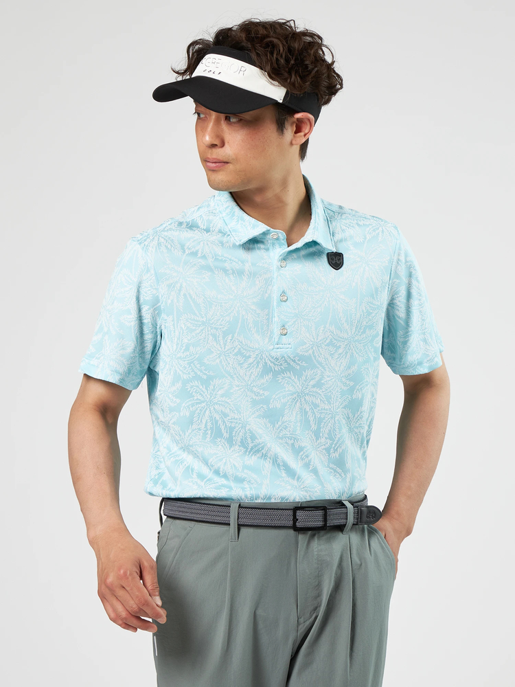 McGREGOR GOLF(マックレガー ゴルフ) |【吸水速乾】パームツリーポロ