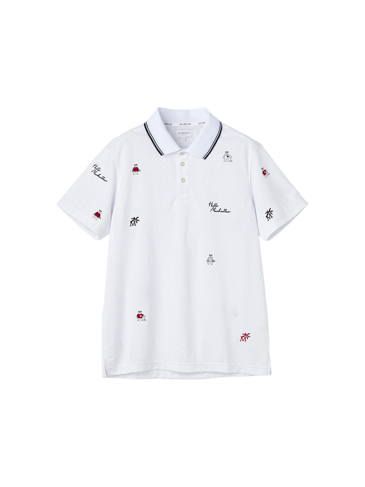 McGREGOR GOLF(マックレガー ゴルフ) |マックベア刺繡ポロ