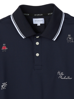 McGREGOR GOLF(マックレガー ゴルフ) |マックベア刺繡ポロ