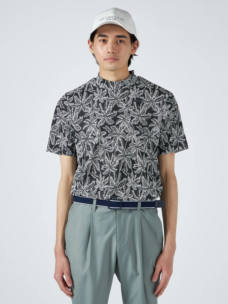 McGREGOR GOLF(マックレガー ゴルフ) |【吸水速乾】パームツリーモックネック