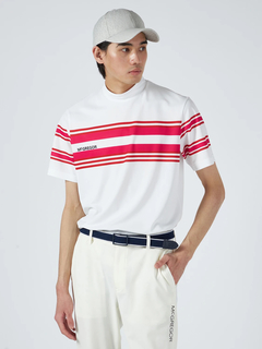 McGREGOR GOLF(マックレガー ゴルフ) |【吸水速乾】ボーダーモックネックトップ