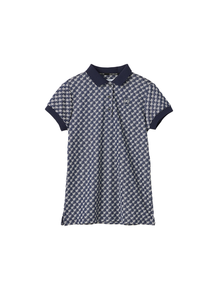 McGREGOR GOLF(マックレガー ゴルフ) |【吸水速乾】ロゴジャカードポロ