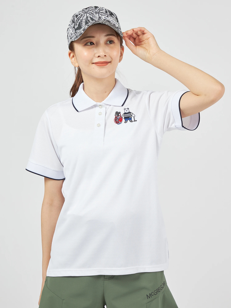 McGREGOR GOLF(マックレガー ゴルフ) |【氷撃素材】マックベア刺繍ポロ