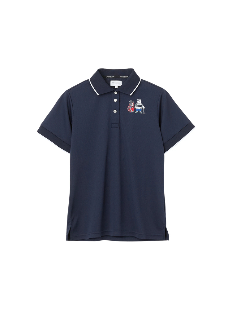 McGREGOR GOLF(マックレガー ゴルフ) |【氷撃素材】マックベア刺繍ポロ