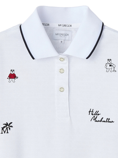 McGREGOR GOLF(マックレガー ゴルフ) |マックベア刺繍ポロシャツ