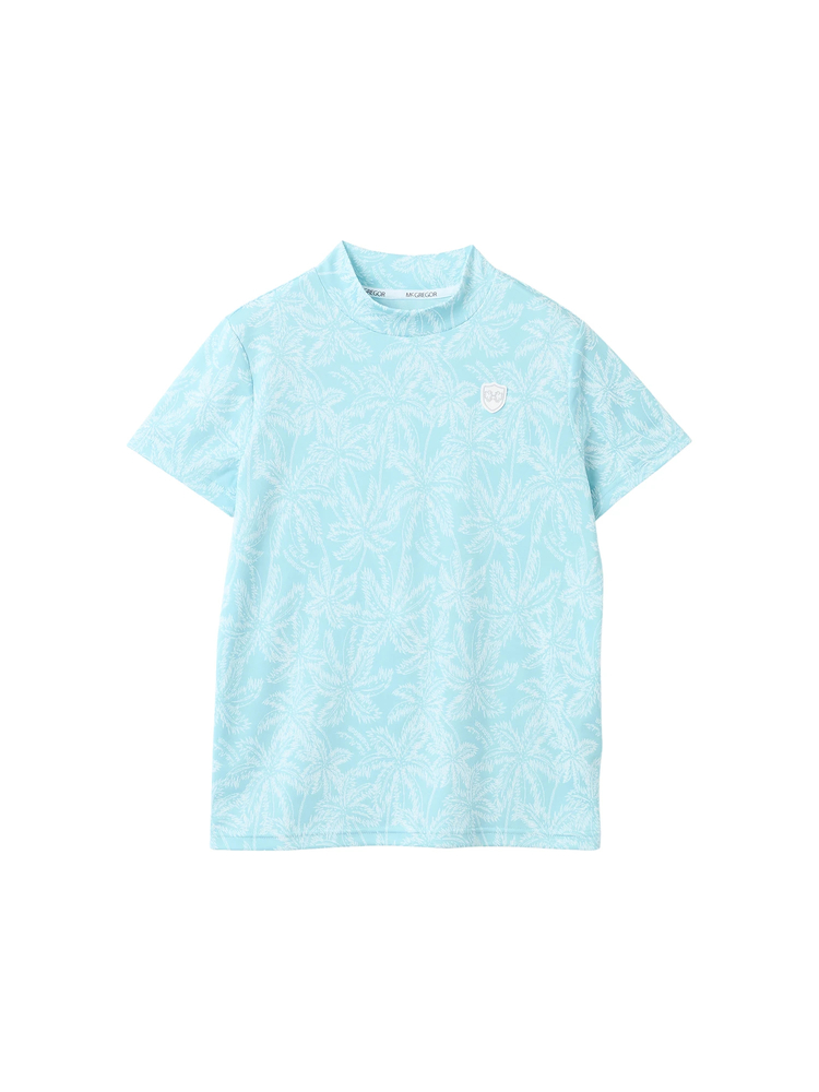 McGREGOR GOLF(マックレガー ゴルフ) |【吸汗速乾】パームツリーモックネックトップ