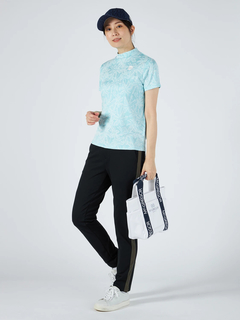 McGREGOR GOLF(マックレガー ゴルフ) |【吸汗速乾】パームツリーモックネックトップ