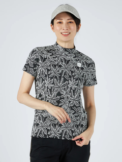 McGREGOR GOLF(マックレガー ゴルフ) |【吸汗速乾】パームツリーモックネックトップ