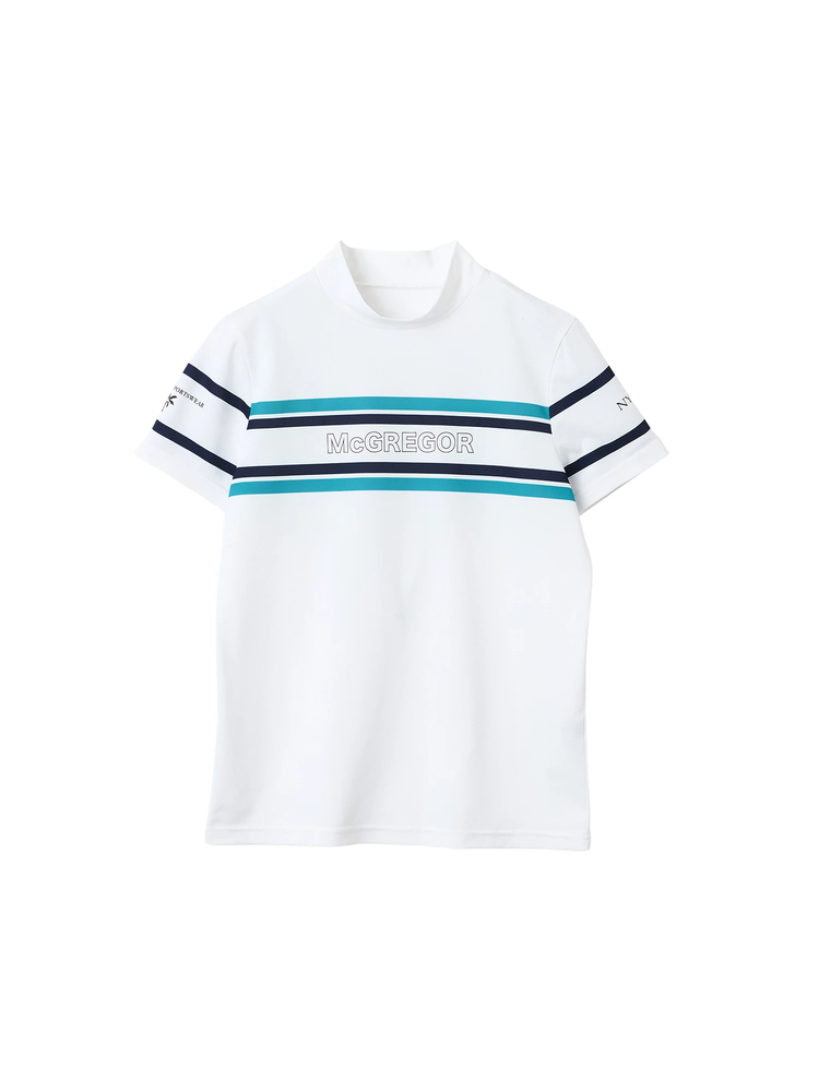 McGREGOR GOLF(マックレガー ゴルフ) |【吸汗速乾】ボーダーモックネックトップ