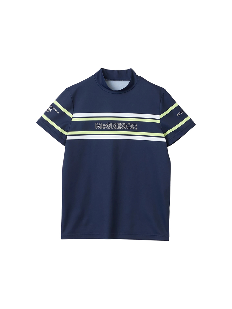 McGREGOR GOLF(マックレガー ゴルフ) |【吸汗速乾】ボーダーモックネックトップ