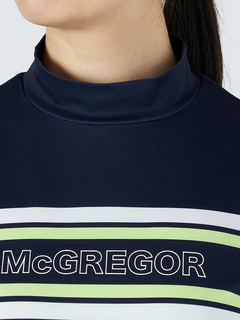McGREGOR GOLF(マックレガー ゴルフ) |【吸汗速乾】ボーダーモックネックトップ
