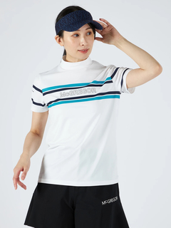 McGREGOR GOLF(マックレガー ゴルフ) |【吸汗速乾】ボーダーモックネックトップ