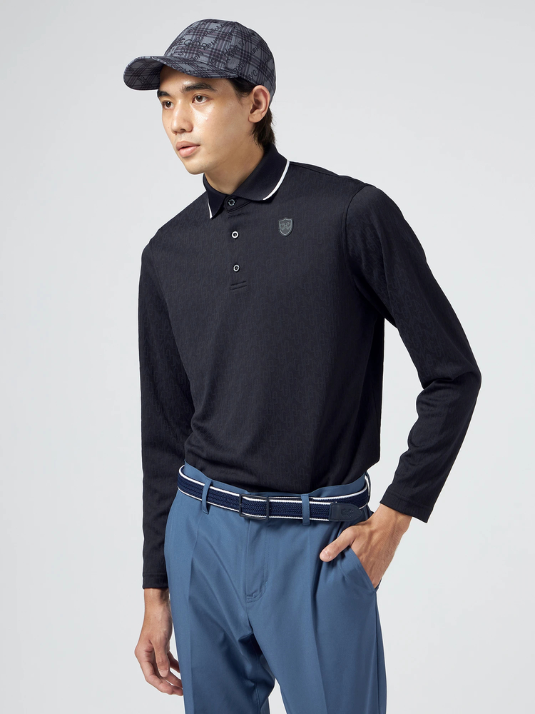 McGREGOR GOLF(マックレガー ゴルフ) |モノグラムジャカードポロ