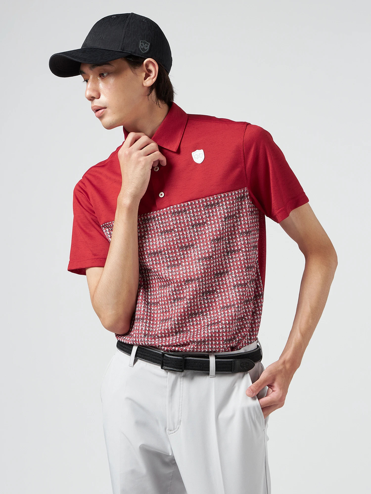 McGREGOR GOLF(マックレガー ゴルフ) |カノコプリント切替ポロ