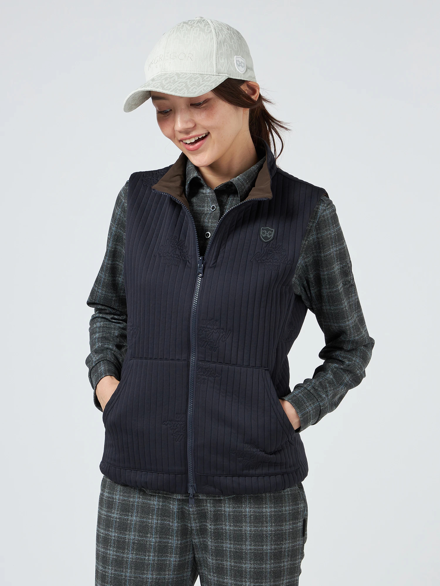 ゴルフリバーシブルベスト TOMMY HILFIGER GOLF（トミー ヒルフィガー ゴルフ）の「[トミー