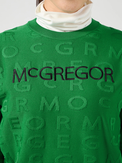 McGREGOR GOLF(マックレガー ゴルフ) |ジャカードニットプルオーバー