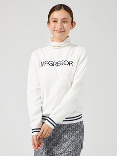 McGREGOR GOLF(マックレガー ゴルフ) |ジャカードニットプルオーバー