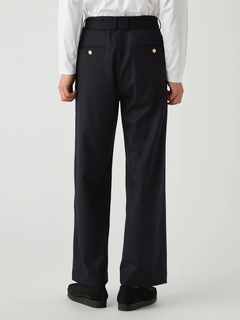 Mc McGREGOR(エムシー マックレガー) |Wide Wool Saxony Pants ウールサキソニーワイドパンツ