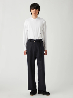 Mc McGREGOR(エムシー マックレガー) |Wide Wool Saxony Pants ウールサキソニーワイドパンツ