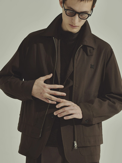 Mc McGREGOR(エムシー マックレガー) |Velour Stripe Mock Neck Tee ベロアボーダーモックネックT