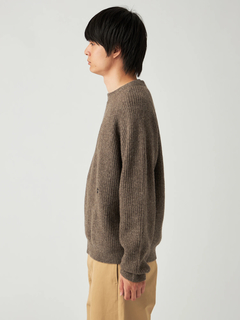 Mc McGREGOR(エムシー マックレガー) |Crew Neck Ribbed Sweater クルーネックリブニット