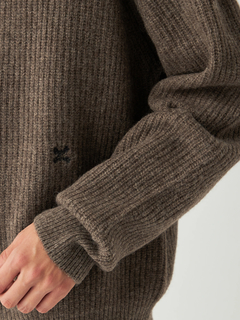 Mc McGREGOR(エムシー マックレガー) |Crew Neck Ribbed Sweater クルーネックリブニット