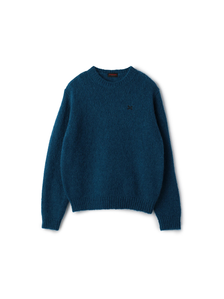 Mc McGREGOR(エムシー マックレガー) |Mohair Crew Neck Sweater モヘアクルーネックニット