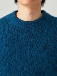 Mc McGREGOR(エムシー マックレガー) |Mohair Crew Neck Sweater モヘアクルーネックニット