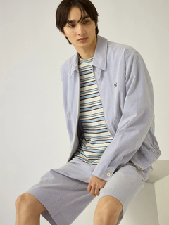 Mc McGREGOR(エムシー マックレガー) |Seersucker Short Drizzler Jacket