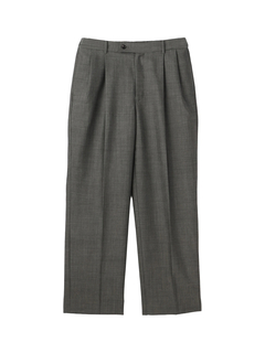 Mc McGREGOR(エムシー マックレガー) |Wool Two-Pleat Wide Trousers