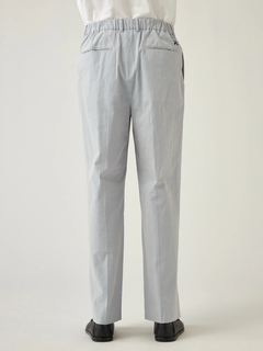 Mc McGREGOR(エムシー マックレガー) |Seersucker Two-Pleat Wide-Leg Trousers