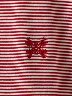 Mc McGREGOR(エムシー マックレガー) |Striped Mock-Neck LS Tee