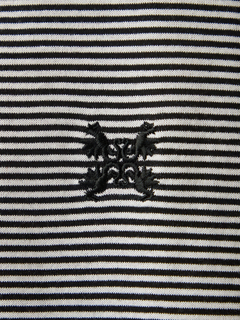 Mc McGREGOR(エムシー マックレガー) |Striped Mock-Neck LS Tee