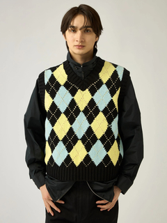 Mc McGREGOR(エムシー マックレガー) |Cotton V-Neck Knit Vest