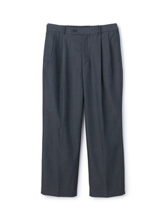 Mc McGREGOR(エムシー マックレガー) |Wool Gabardine Two-Tuck Trousers
