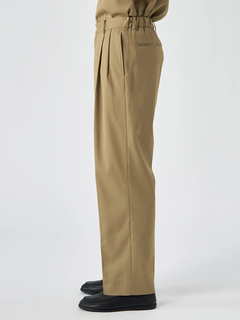Mc McGREGOR(エムシー マックレガー) |Wool Gabardine Two-Tuck Trousers