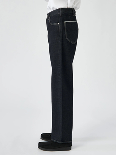 Mc McGREGOR(エムシー マックレガー) |Semi-Wide Denim 5-Pocket Pants