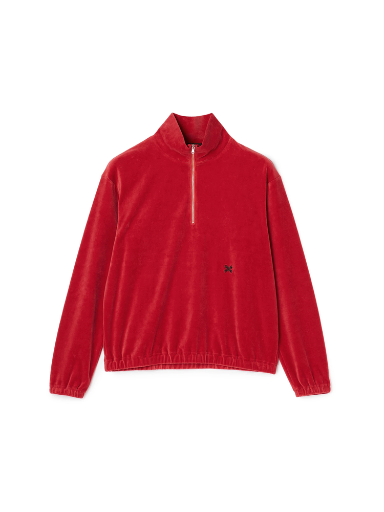 Mc McGREGOR(エムシー マックレガー) |Velour Half-Zip Pullover