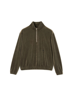 Mc McGREGOR(エムシー マックレガー) |Velour Half-Zip Pullover