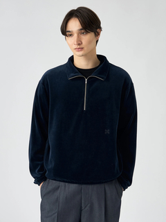 Mc McGREGOR(エムシー マックレガー) |Velour Half-Zip Pullover