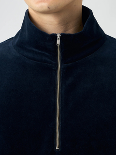 Mc McGREGOR(エムシー マックレガー) |Velour Half-Zip Pullover