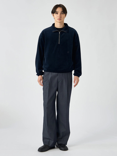 Mc McGREGOR(エムシー マックレガー) |Velour Half-Zip Pullover
